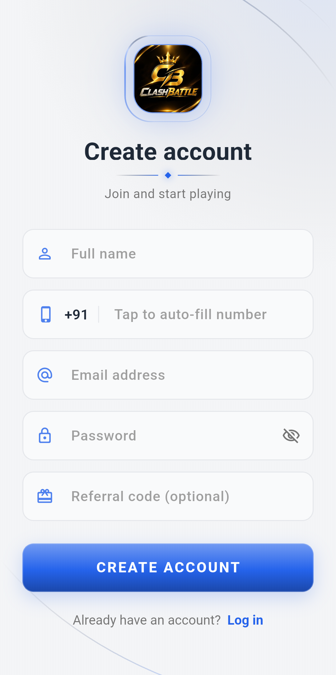 Sign up